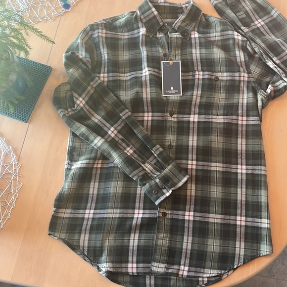 G.H. Bass & Co. Other - NWT G.H. Bass &Co. green shirt + free shirt